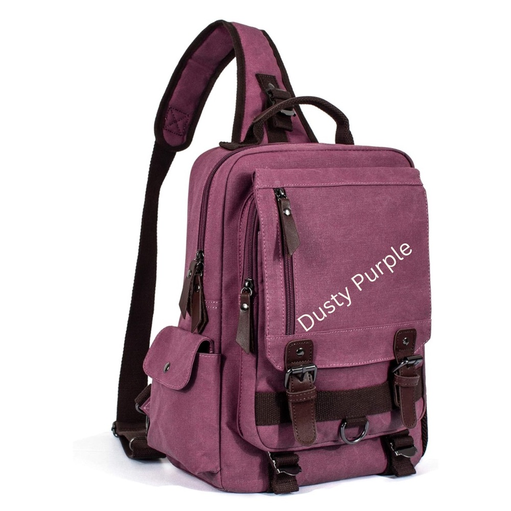 NEW CANVAS Messenger Bag Sling Bag - Picture 1 of 8